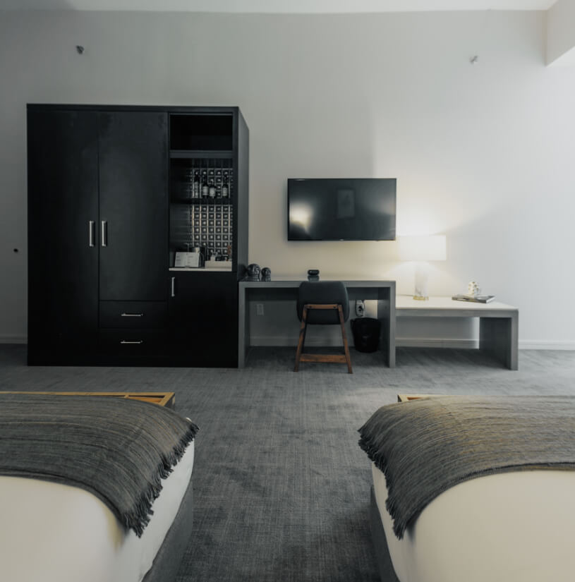 Deluxe Double Queen room at Stanton House
