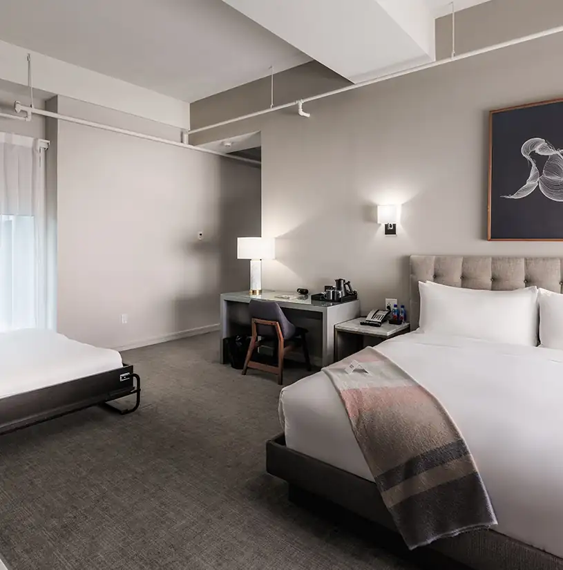 Deluxe King at Stanton House